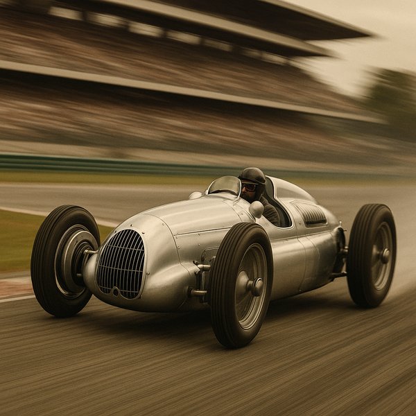 Silver Bullet — Vintage Grand Prix Racer