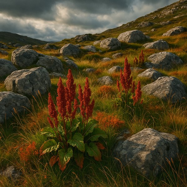 Sorrel Among Granite: Irish Moorland Light