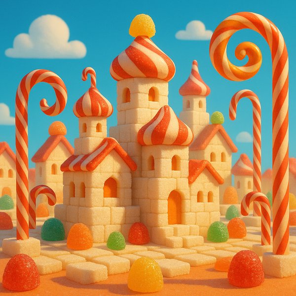 Sugar Cube Castle — A Pixar‑Inspired Candy City