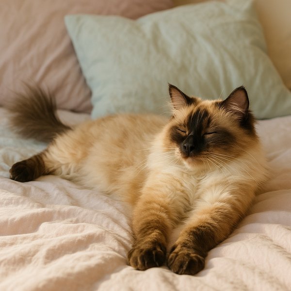Sunlit Ragdoll Stretch