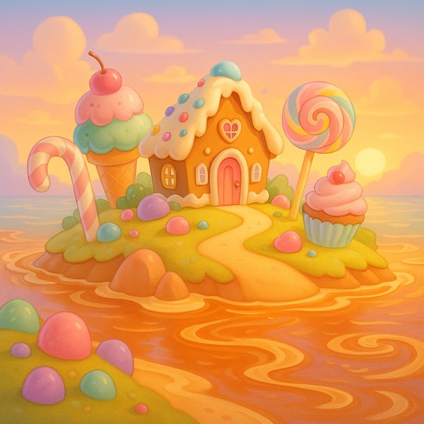 Syrup Sea Candy Island