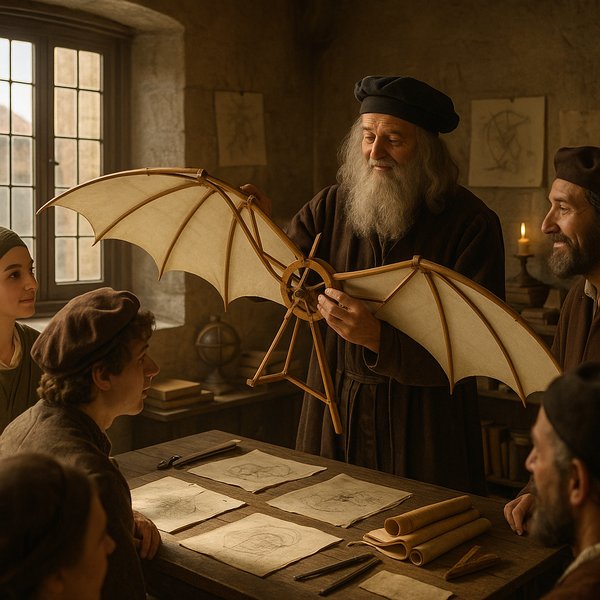 The Inventor's Gift — A Winter Day in the Renaissance Workshop