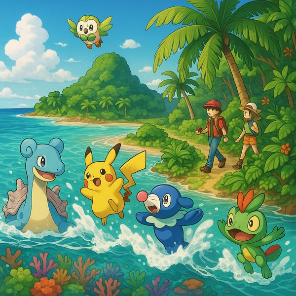 Tropical Trainers by the Reef