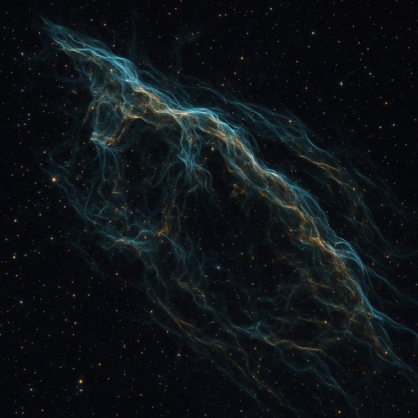 Veil Nebula — Delicate Filaments of a Supernova Shockwave