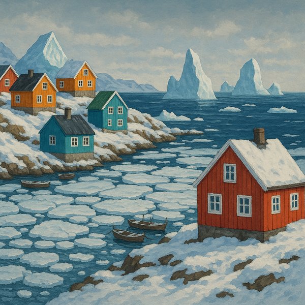 Winter Harbor in Greenland