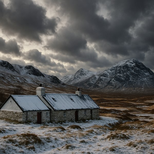 Winter Quiet in the Scottish Highlands