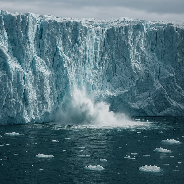 Calving Front — Greenland Glacier