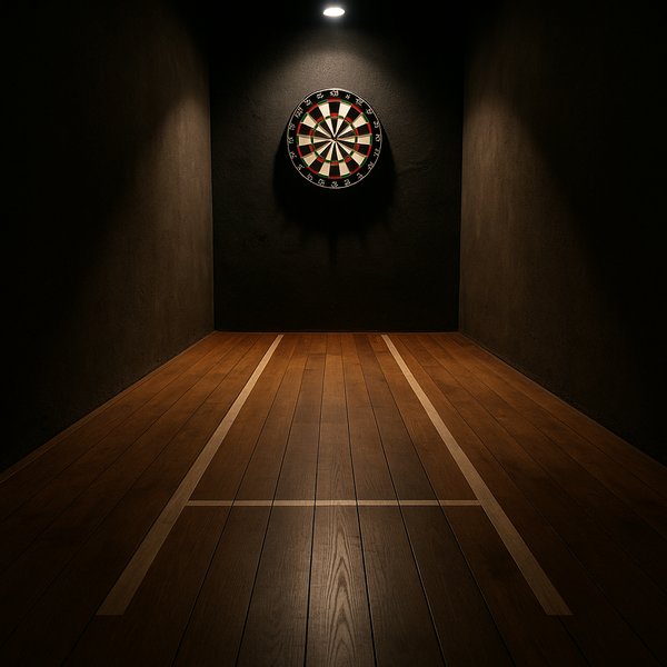 Darts Lane in Dramatic Light