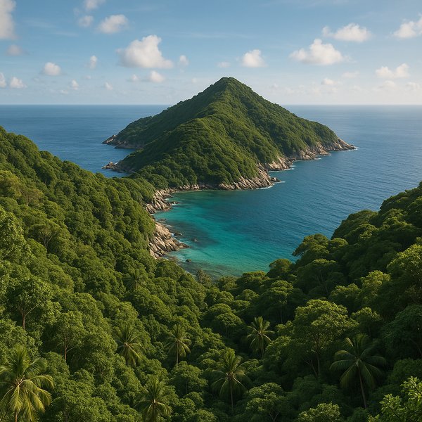 Emerald Cove — Koh Tao Panorama