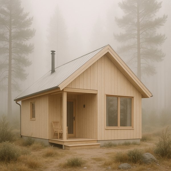 Foggy Pine Cabin