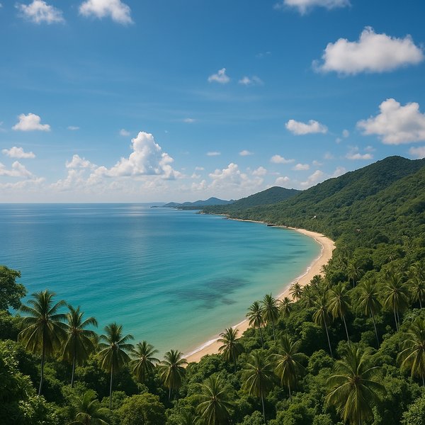 Koh Samui Coastline — Turquoise Curve