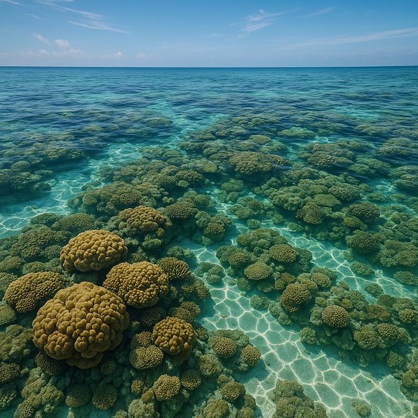 Koh Samui Coral Shallows — Sunlit Reef Caustics