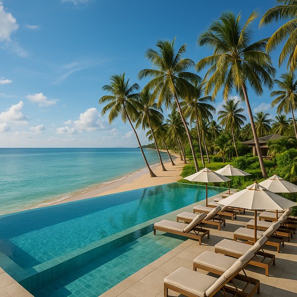 Koh Samui Infinity: Palm-Lined Luxury Beachfront