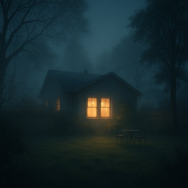 Lantern House at the Edge of Fog
