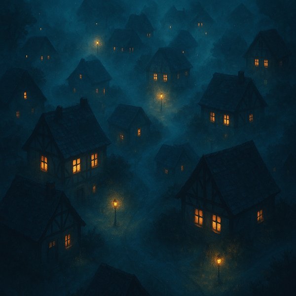 Lanterns in the Mist