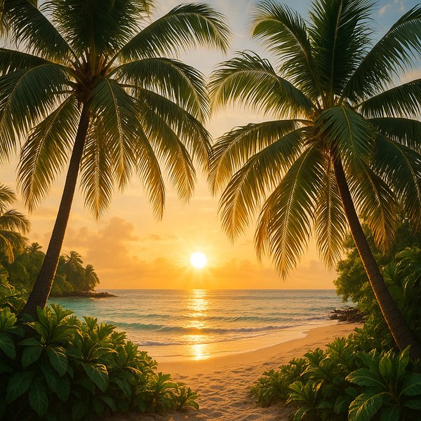 Maldives Morning Embrace