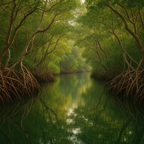 Mangrove Channel at Morrocoy