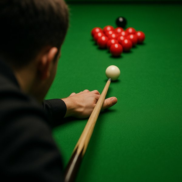 Over-Shoulder Snooker Break Shot