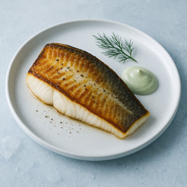 Pan-Seared Greenland Halibut — Minimalist Arctic Plate