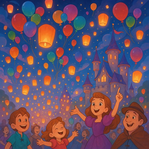 Sky Festival Over the Enchanted Castle