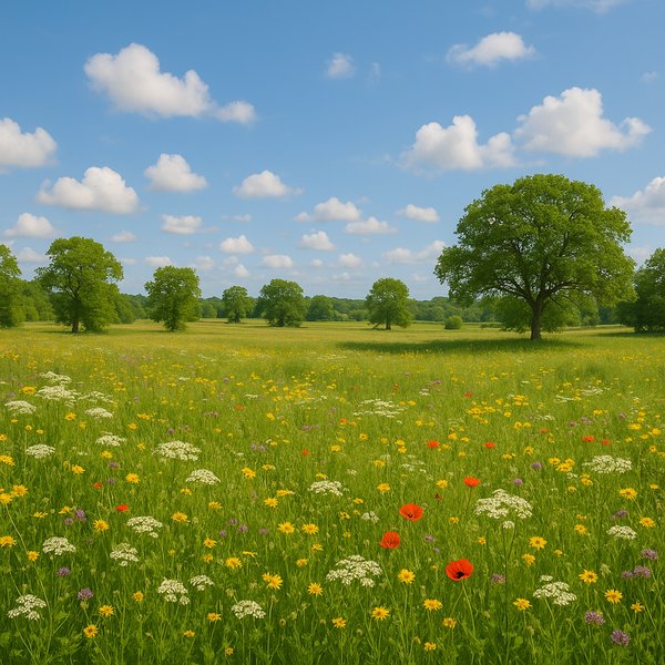Summer Meadow in Denmark