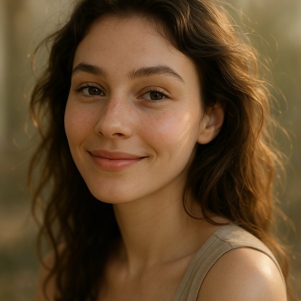 Sunlit Natural Portrait