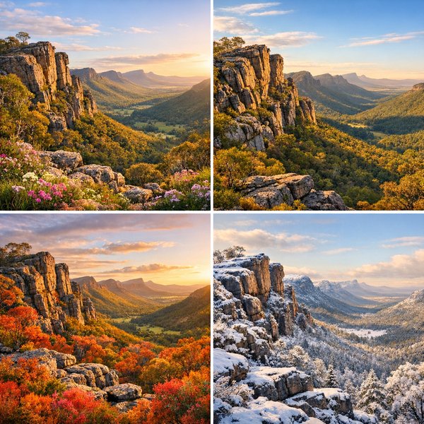 Grampians Qua Bốn Mùa
