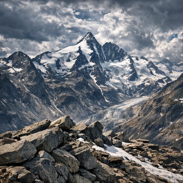 Grossglockner Under a Brooding Sky