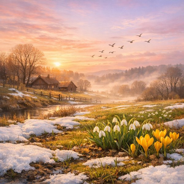 Manhã de fim de inverno, 28 de fevereiro