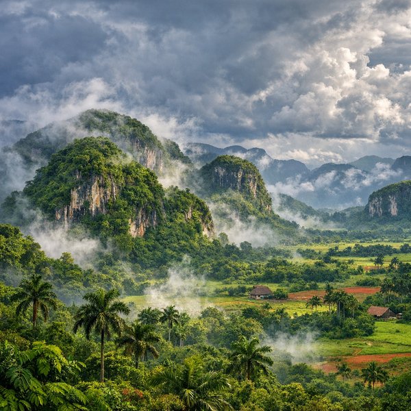Misty Mogotes of Cuba