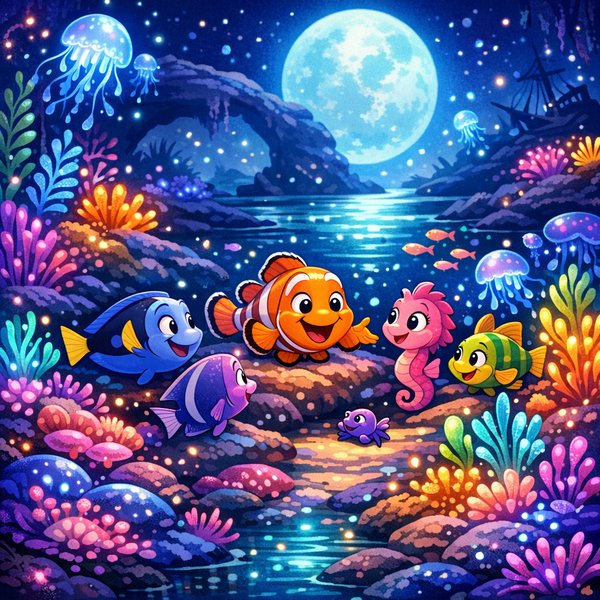 Moonlit Reef Storytime