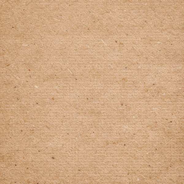 Natural Kraft Cardboard Texture — Fibrous Handmade Paper Surface