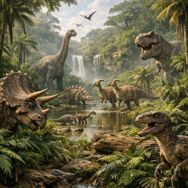 River of Giants — Prehistoric Jungle Gathering