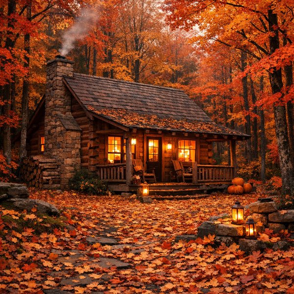 Autumn Cabin Retreat