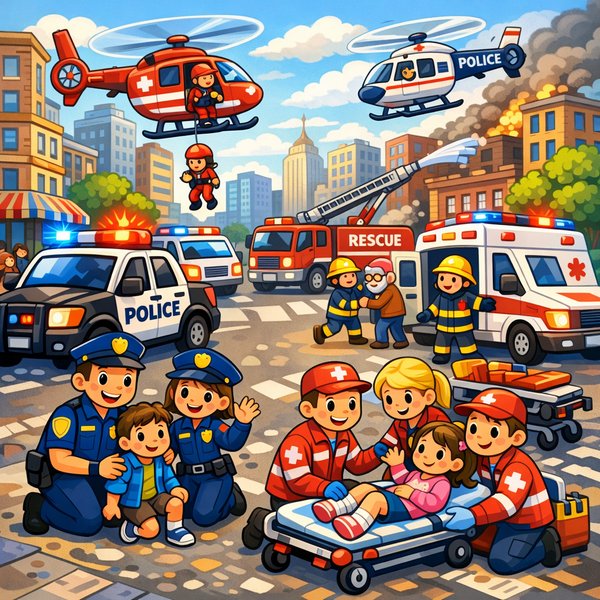 City Rescue Team to the Rescue!