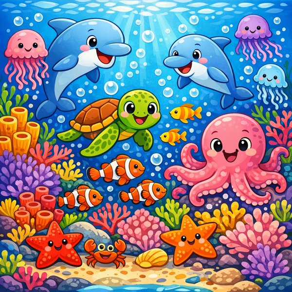 Happy Reef Friends