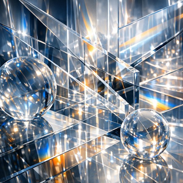 Luz de marzo: Intersecciones de cristal