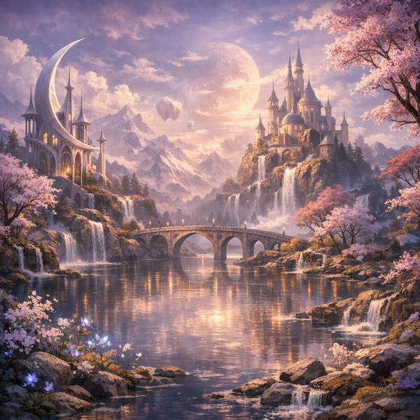 Mondlicht-Springkeep: Märzens sanftes Erwachen