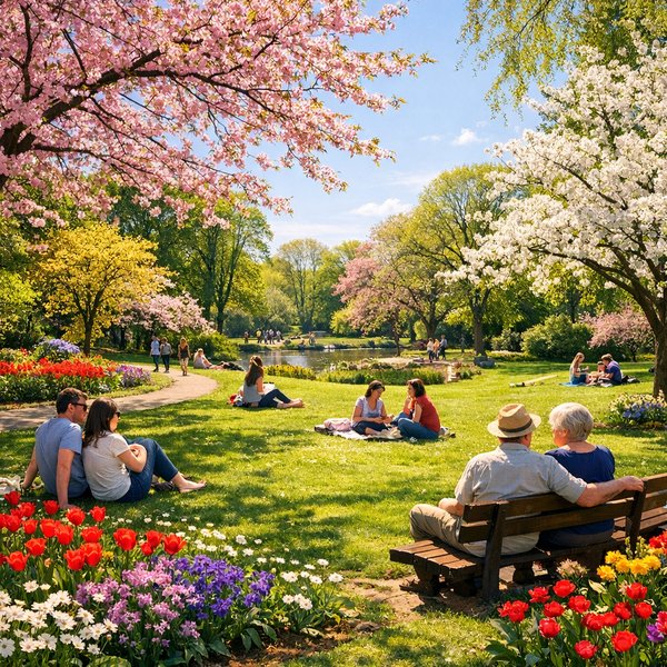 Spring Afternoon in the Park