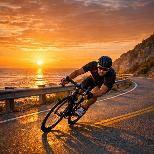 Sunrise Apex: Coastal Road Descent