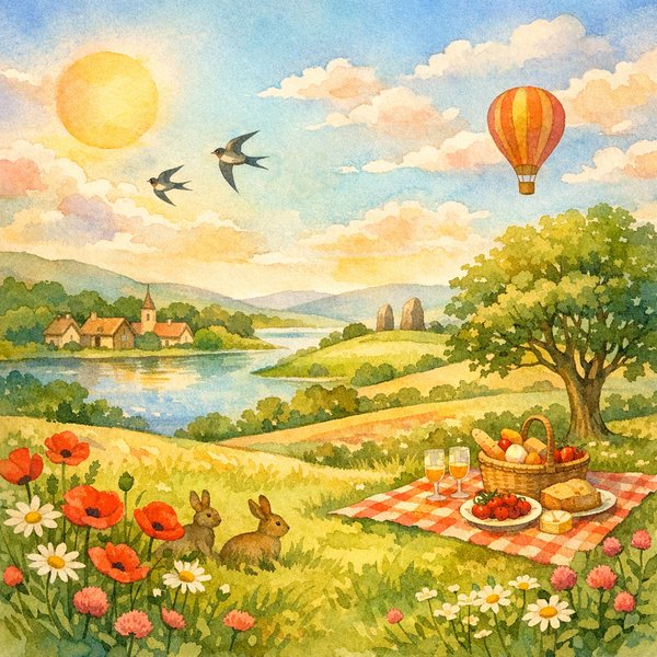 Midsummer Meadow Picnic