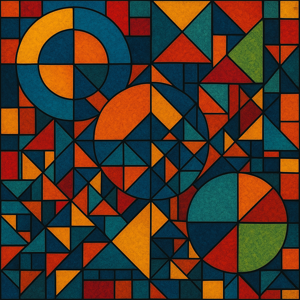 Vibrant Geometric Harmony