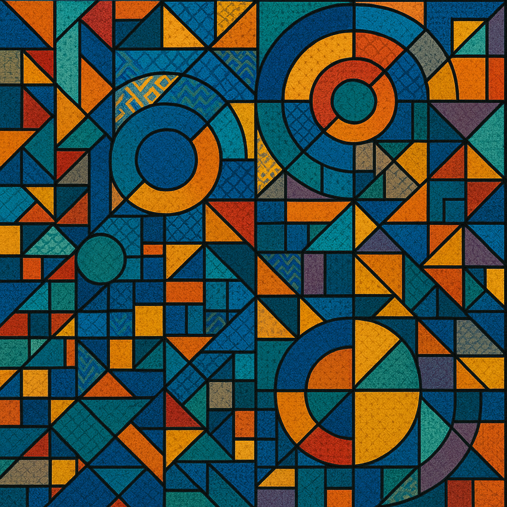 Vibrant Geometric Abstraction