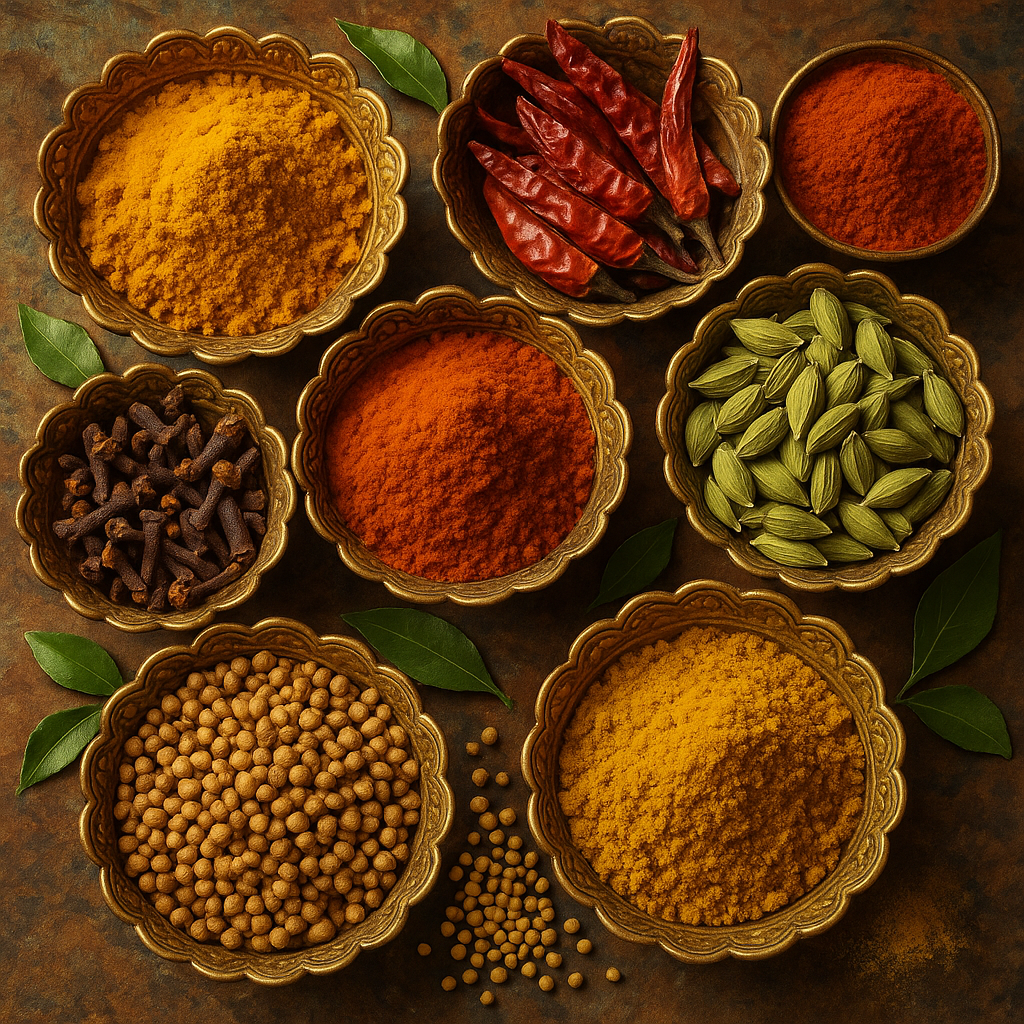 Vibrant Indian Spice Collection