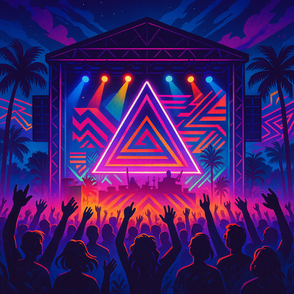 Neon Festival Vibes